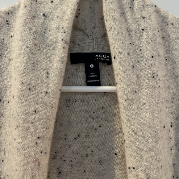 Aqua Cashmere Women’s Cardigan size S - Picture 5 of 6